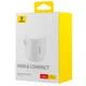 Портативний насос Baseus PocketGo Portable Air Pump white - зображення 2