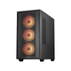 Chieftec Корпус Gaming Hunter 3, без БЖ, 2xUSB3.0, 1xUSB3.2 Gen2 Type-C, 4x120мм ARGB, VGA 425мм, LCS ready, TG Side panel, EATX, чорний - изображение 4