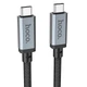 Кабель Hoco USB4 HD high speed data cable US05 |1m, 100W/5A, 8k| Black - зображення 1