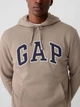 Худи утепленное мужское GAP 549093278 XL Коричневое (1159836653) - изображение 3