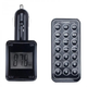 ФМ FM трансмиттер AUX модулятор авто MP3 H16 с LED дисплеем и USB FM модулятор для автомобиля черный (3097) - изображение 1