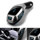 Автомобильный bluetooth fm модулятор A+ X5 ВТ для автомагнитолы mp3/фм трансмиттер с дисплеем (3033) - изображение 2