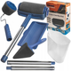 Комплект валиків для фарбування TV One Paint Roller валик малярський з резервуаром та телескопічним тримачем синій (5222) - зображення 3