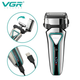 Електробритва для обличчя Shaver VGR V-333 чоловіча сіткова на акумуляторі (7496) - зображення 2
