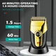 Професійна електробритва VGR V-383 Finale Shaver з підставкою - зображення 3