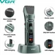Аккумуляторная беспроводная машинка для стрижки волос VGR V-696 с LED дисплеем и ТУРБО режимом - изображение 3