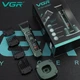 Аккумуляторная беспроводная машинка для стрижки волос VGR V-696 с LED дисплеем и ТУРБО режимом - изображение 7