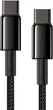 Кабель Baseus Tungsten Gold Type-C to Type-C 100W 2 м Black (CATWJ-A01) - изображение 5