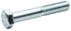 Болт з шестигранною головкою DIN 931 М16х230 Metalvis к. м. 8.8 часткова різьба цинк білий 10 шт./пачка - зображення 3