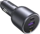 Автомобільний зарядний пристрій для телефона Ugreen 130 W 2xUSB-C 1xUSB-A Black (EC705) - зображення 2