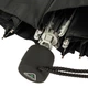 Зонт складной механический Fulton Minilite-1 черный легкий усиленный унисекс 61604 - изображение 7