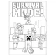 Раскраска Yes, А4, 12 страниц, Minecraft, (742915) - изображение 2