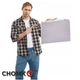 Стол туристический складной Chomik Garden Line HOLMEN белый 60х40х26 5 см для пикника кемпинга - изображение 4