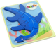 Puzzle drewniane Lean Toys Dinozaury Pterodaktyl i Pliosaurs 6 elementów 10342 (5904665991817) - obraz 2