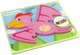 Puzzle drewniane Lean Toys Dinozaury Pterodaktyl i Pliosaurs 6 elementów 10342 (5904665991817) - obraz 4
