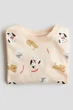 Футболка персиковая Собаки H&M 68см (400011438) - изображение 2