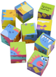 Zestaw Puzzle edukacyjnych Lean Toys Kostki Dinozaury 6w1 9 elementów 17925 (5905991007753) - obraz 4