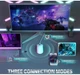 Игровая мышь Attack Shark X11 White 22000 DPI 63 г три режима подключения RGB док станция - изображение 7
