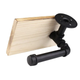 Держатель для туалетной бумаги с деревянной полкой Wooden shelf - изображение 4