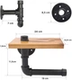 Держатель для туалетной бумаги с деревянной полкой Wooden shelf - изображение 8