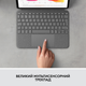 Чехол-клавиатура для планшета Logitech Combo Touch для Apple iPad (10th gen) Oxford Grey (920-011382) - изображение 4
