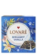 Чай Lovare Bergamot Vanilla чорний з ароматом ванілі і бергамоту у пірамідках 15 шт х 2 г (55434) - изображение 2