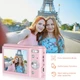 Фотоаппарат Rokurokuroku 36Мп / CMOS / Full HD / 16Х зум / Розовый Б/В - изображение 3