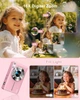 Фотоаппарат DPFIHRGO DC403 44Мп / CMOS / 16Х зум / Розовый Б/В - изображение 6