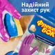 Упаковка перчаток универсальных Фрекен БОК резиновых крепких М 4 пары Розовых (4820048480307_17105093) - изображение 4