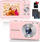 Фотоаппарат Umipyiza 44Мп / CMOS / Full HD / 16Х зум / Розовый Б/В - изображение 1