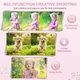 Фотоаппарат SIXTARY 44Мп / CMOS / Full HD / 16Х зум / Розовый Б/В - изображение 6