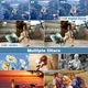 Фотоаппарат Camkory DC101 48Мп / CMOS / 4K 30fps / 16Х зум / Черный Б/В - изображение 4