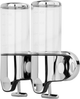 Naścienny dozownik mydła w płynie 2×500 ml Fala 69391 - obraz 2