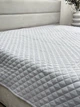 Покрывало Ecotton Light Grey Двуспальное 200x220 см Стеганое Полисатин (25183_000) - изображение 2