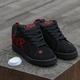 Мужские кроссовки DC х Slayer Court Graffik Black Red черно красные 41 - изображение 4