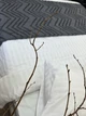 Покривало-саше Ecotton Jacuard Grey 70x230 см Стьобане Полісатин (25219_000) - зображення 2