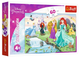 Puzzle Trefl Poznaj Księżniczki 60 elementów 17361 (5900511173611) - obraz 1