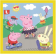 Zestaw Puzzle Trefl Wesoły dzień Peppy 3 w 1 20/36/50 elementów 34849 (5900511348491) - obraz 4