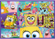 Zestaw Puzzle Trefl Szalony świat Sponge Boba 4 x 250 elementów 13342 (5900511133424) - obraz 2