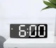 Светодиодные цифровые настольные зеркальные часы с LED дисплеем, будильником и термометром - изображение 10