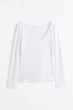 Лонгслив H&M XXL белый 26061126848 - изображение 1