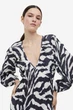 Сукня H&M M біло чорний смужка 4071172513 - зображення 3