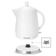 Электрочайник керамический Kamille KM-1725 на 1200 W с фиксированной ручкой и нагревательным элементом из нержавеющей стали 1.5 л Белый (124-84-1725) - изображение 6