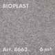 Жидкие обои Bioplast Арт. 8663, 1кг, 6 м², целлюлозное волокно, серый (пепельный) - изображение 1
