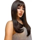 Парик Long Ombre Brown, натуральные синтетические волосы - изображение 10