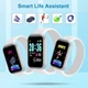 Смарт-часы UWatch D20 Y68 Bluetooth умные часы, артериальное давление, мониторинг кислорода в крови White Mono - изображение 11