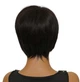 Парик черный короткий Natural Black, термоволокно XOUJE - изображение 3