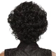 Парик короткий черный волнистый, термоволокно VC curly black - изображение 2