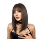 Парик Medium Brown, натуральные синтетические волосы - изображение 4
