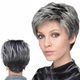 Перука коротка Піксі Silver grey - зображення 8